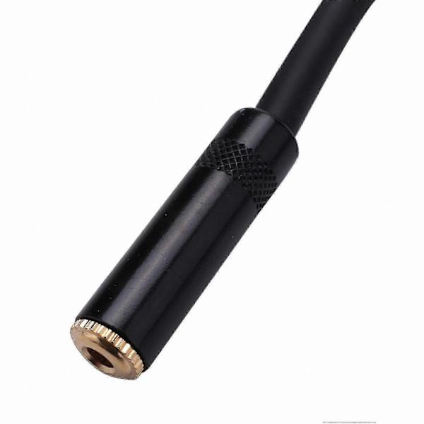3,5 mm hun til 3-pin XLR han lydadapter til stereomikrofonforbindelse
