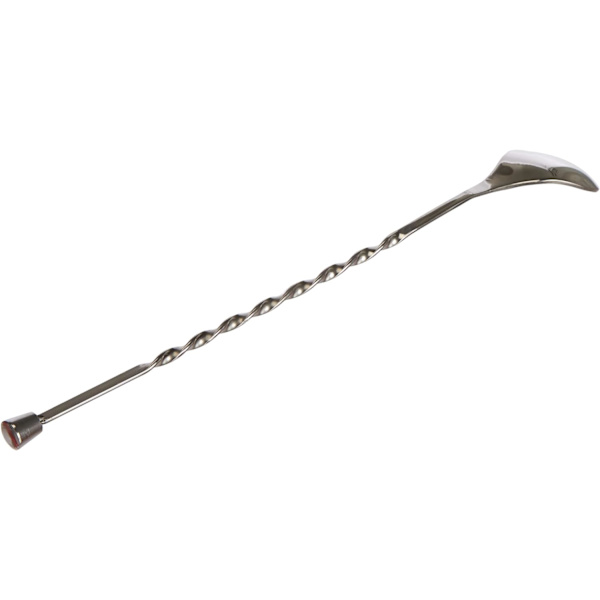 Rustfritt stål cocktail skje