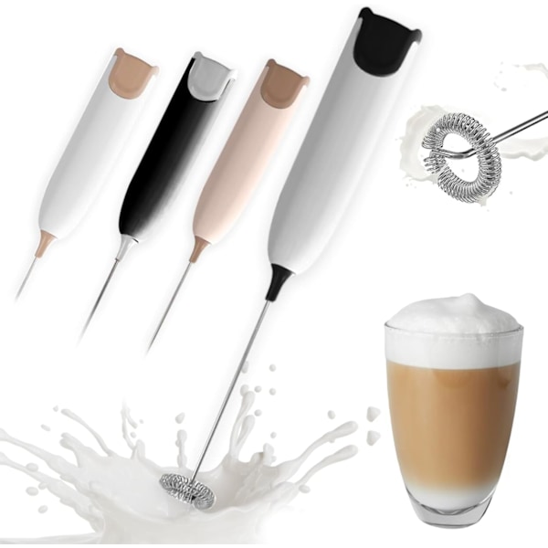 Elektrisk melkeskummer - for ideell skumnytelse (hvit) White