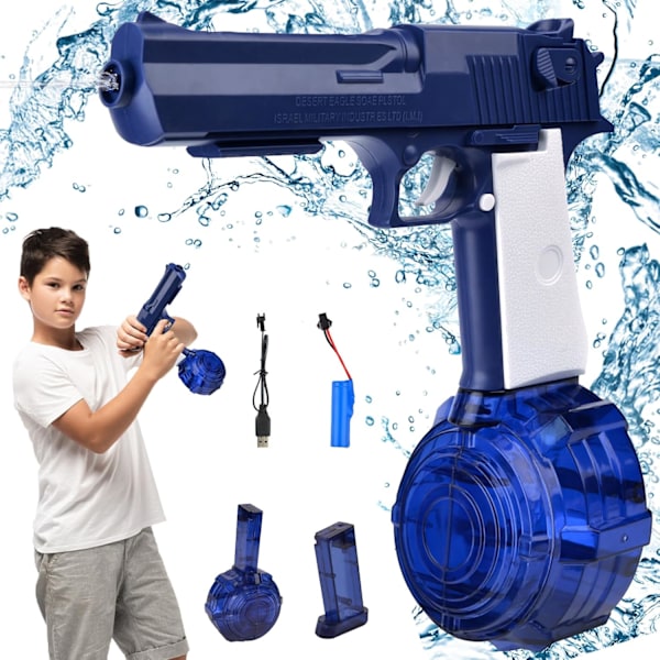 Electric Water Pistol for Adults and Kids|32Ft Range Automatic Water Guns 434Cc+58Cc Large Capacity | Strongest Water Sprayer Water Squirt Guns