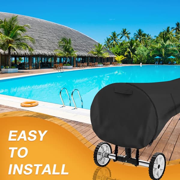 Solskyddsrullehölje, Poolskyddsrullehölje, Skyddshölje 18FT 18FT