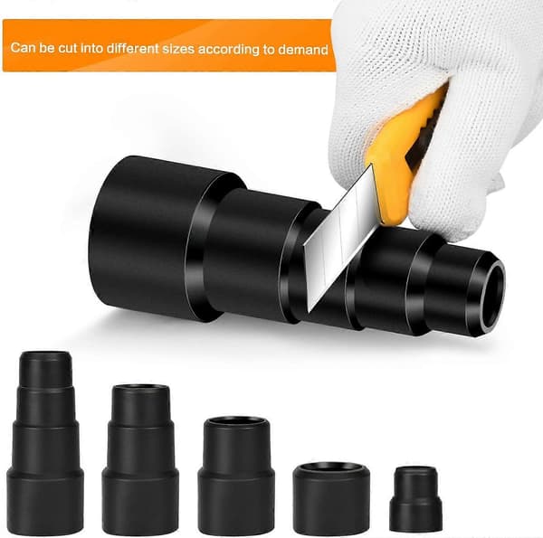 4 stycken universal dammsugarslangadapter, dammsugarborste