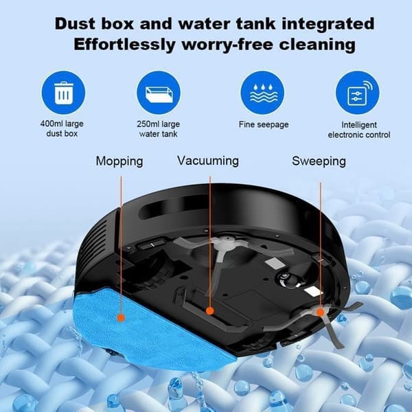 Robotstøvsuger - Liectroux - N7S-U - Gyroskopnavigation - Batteri 5200mAh - Våd/tør rengøring