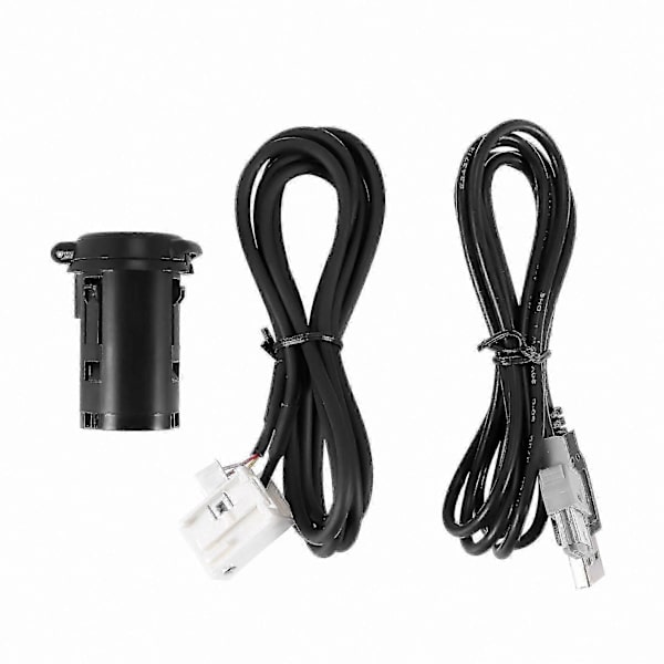 USB AUX Kabelsæt til bilstereosystemer, kompatibelt med flere modeller