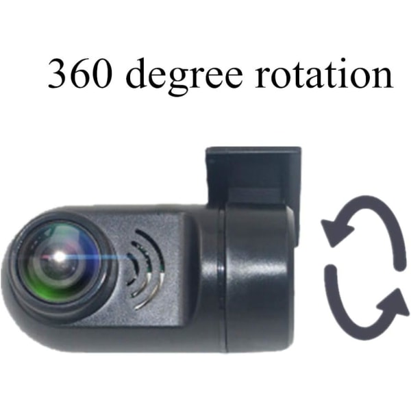 Auton kameratallennin päivä ja yö Dashcam autokamerat tallentimella Auton kamera Dash Cam Mini Dash Cam nopeustutkan kamera (pikseli: 12 miljoonaa)