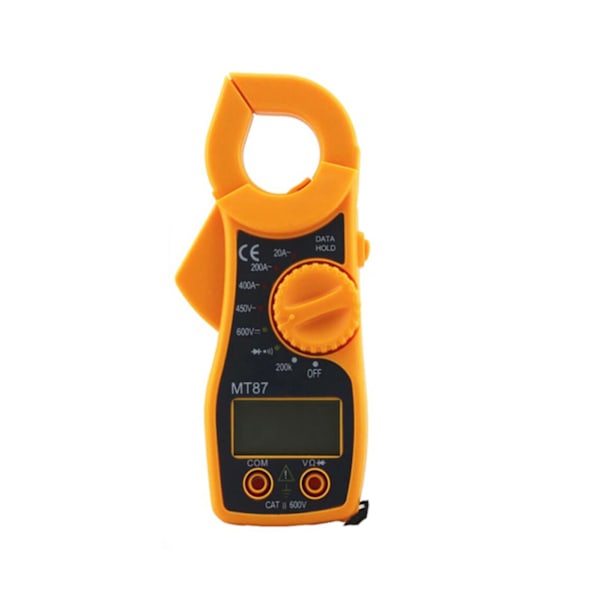 Meterutrustning Digital Testverktyg Digital Multimeter Elektroniskt Mätinstrument Multitester, Gul