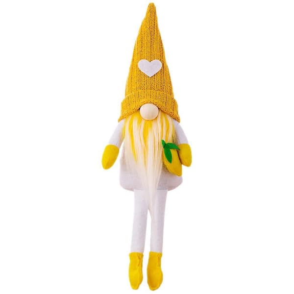 Gårdstomte Dekoration Citron Tomte Docka Heminredning Flerfärgad 1Set