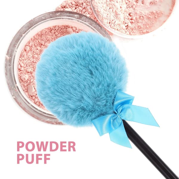 2 stk. Pudder Puff Makeup Puffs til Pudder Makeup Puffs Pads Makeup Værktøjer Kvinder Makeup Puff