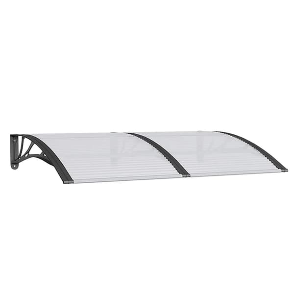 vidaXL Indgangsovertræk Sort 150x100 cm Polycarbonat 5380 Svart