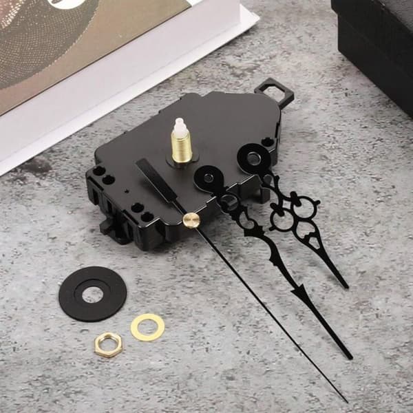 DIY Quartz Urværksmekanisme Udskiftning til Pendul Aksellængde 09 Tommer YYV