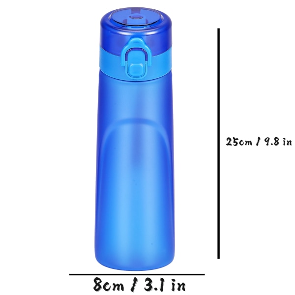 Kompatibel med luft upp vattenflaska med pods， Kompatibel med luft upp vattenflaska, Kompatibel med airup ， Kompatibel med luft upp flaska (blå kopp)