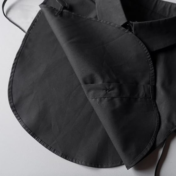 Falsk Krage Avtakbar Bluse Dickey Krage Halv Skjorte Faux Falsk Krage for Kvinner & Jenter Favoritter, Svart