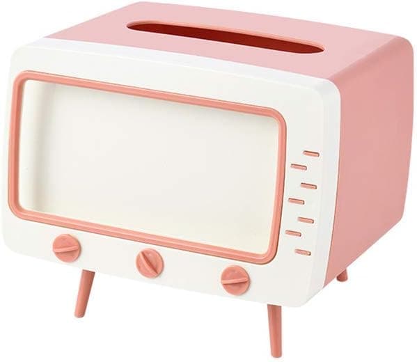 TV-formet lommetørklædeæske Pink