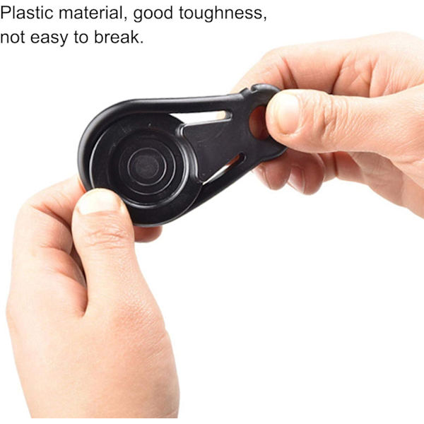 10 st presenningklämmor, kraftigt låsgrepp - presenningklämmor i plast - presenningklämmor - poolmarkisöverdrag bungee-sladdklämma - bilöverdragsklämma, 8,4x4,7x2,5cm