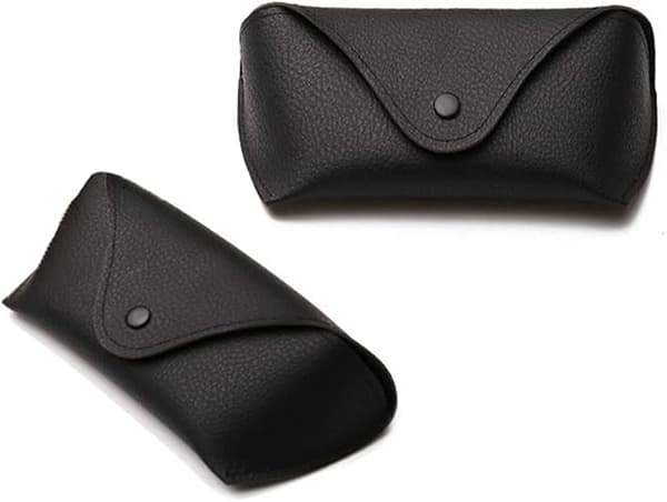 2 st Bärbara Glasögonfodral (Svart) Black