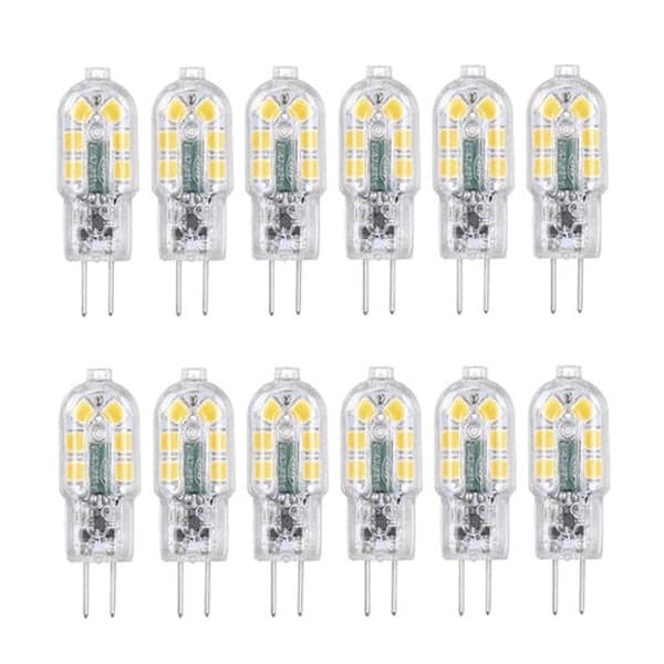 Tomshine G4 LED-lampor 12-pack varmvitt