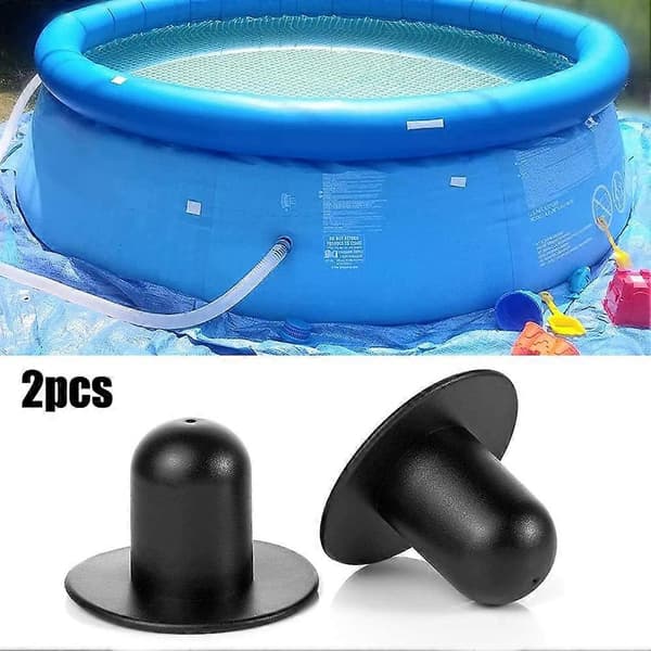 2 stk. vægventilpropper til swimmingpool