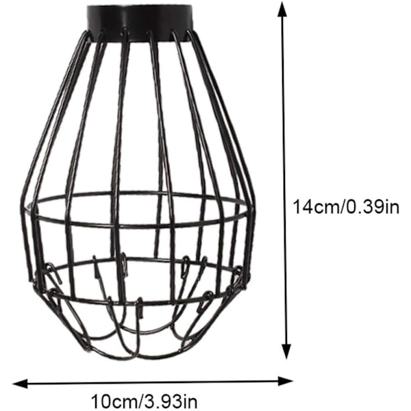 Krybdyr varmelampebeskyttelse, krybdyr varmeskærm - jern trådkrybdyr varmebeskyttelse, anti-skoldning lampe netbeskyttelse til terrarium