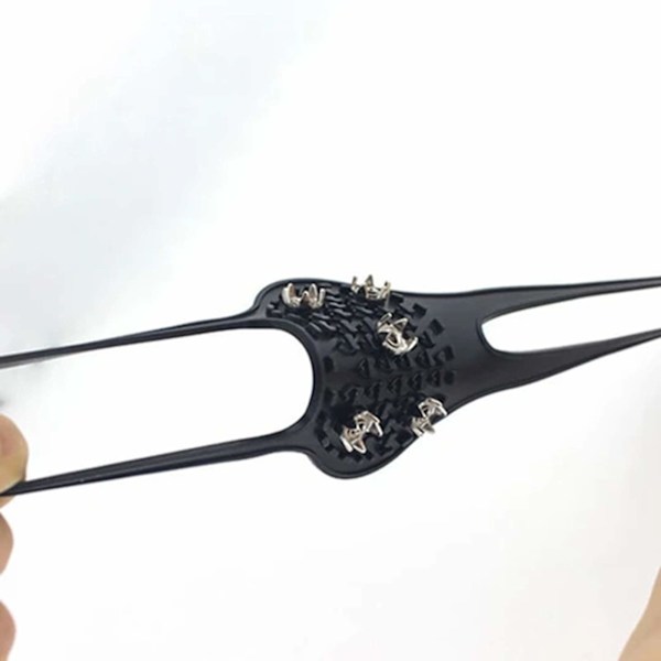 Silikone Crampons Isgreb Klampe Sko Dækker Udendørs Sne Klatring - Universal Skridsikker Gripper Spikes Anti-Slip Over Sko Holdbare Klamper