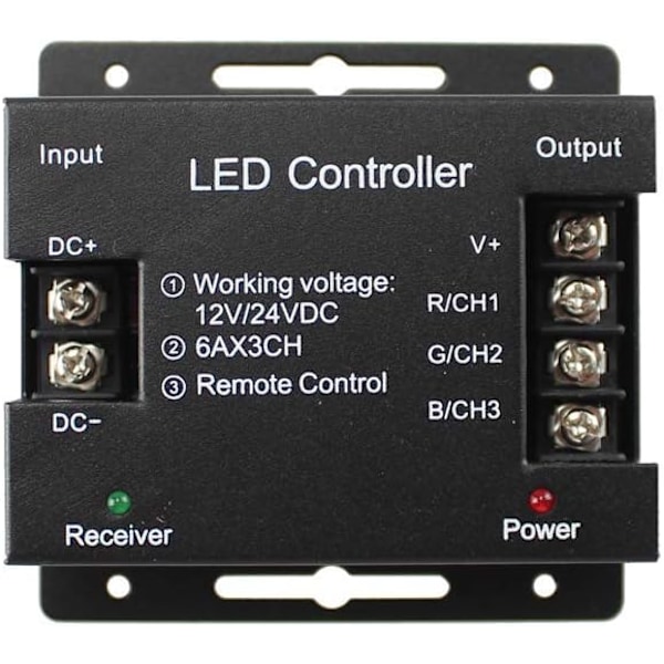 12V-24V RGB LED Touch Dimmer Switch Dimmer Switch til LED Strip Lights