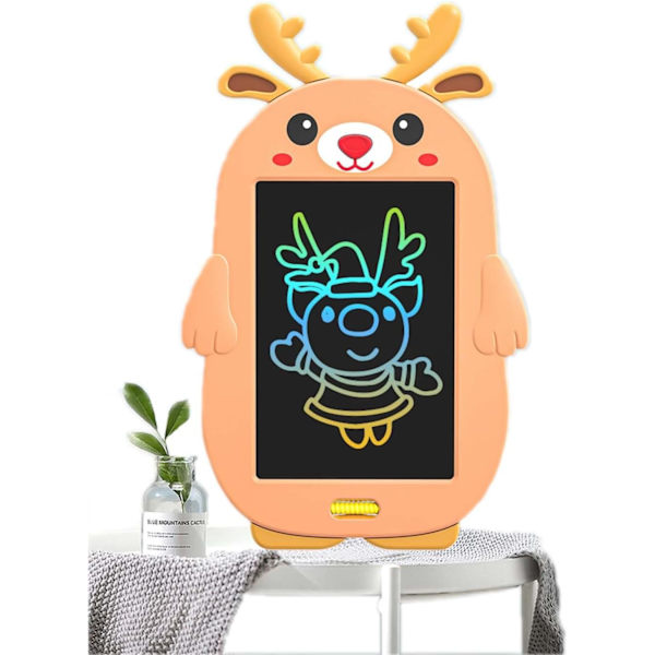 8,5 tommer børns skrivetablet, farverig skærm Doodle Board, slettelig Doodle & Scribbler Boards