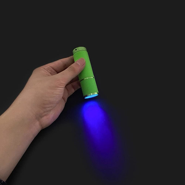 4 Farver UV Lommelygte Ultraviolet Lys Mini Lommelygte Lampe Til Epoxy UV Harpiks Hærde Lim Smykker Udstyr Værktøj, Pink