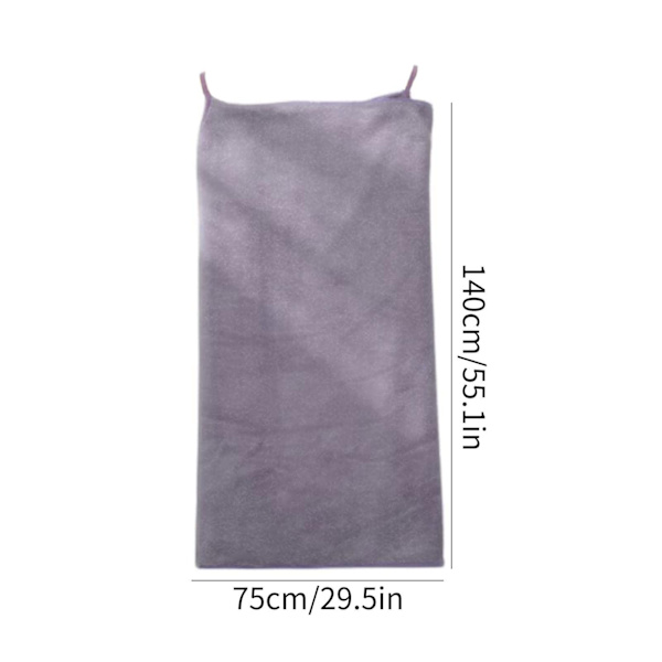 Bärbar badrock mjuk sjal klänning absorberande badrock för kvinnor bekväm duschomslag spa badrock kroppsinpackning för fru, dotter, flickvän Pink-1