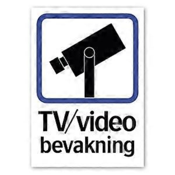 Dekaler TV/Videoövervakning A4 kamera