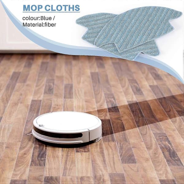 Moppeklut Erstatning Rotary Mopp Kompatibel Moppedel Hjemmebrukere Plastmateriale 1 stk