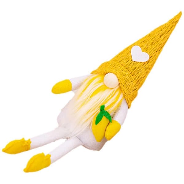 Gårdstomte Dekoration Citron Tomte Docka Heminredning Flerfärgad 1Set