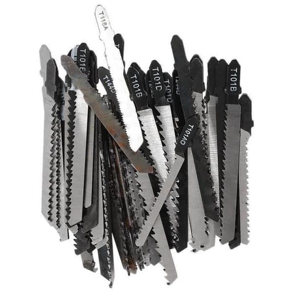 Stikksagblader - PZCC - 52 Sett - Metallstål - Assortert tilbehør - T-form