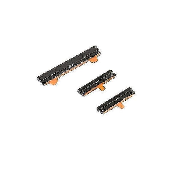 3 st/förpackning OEM Sidoknappar Set (utan logotyp) för Samsung Galaxy S9 G960/S9+)