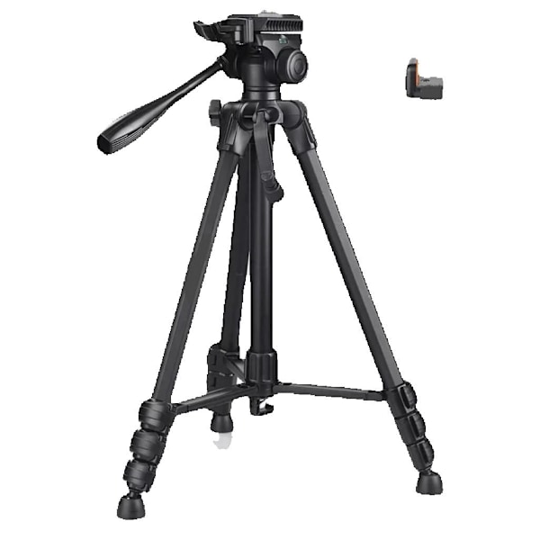 Bærbar Lett Bluetooth Tripod med Fjernkontroll og Avtakbar Kamerabase