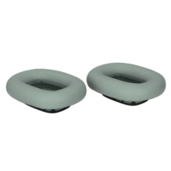 Utskiftbare øreputer, myke minneskumhodetelefoner øremuffer, utskiftbart øreputersett, lær øreputer øremuffer for Airpod MAX Headset234(grønn) Green