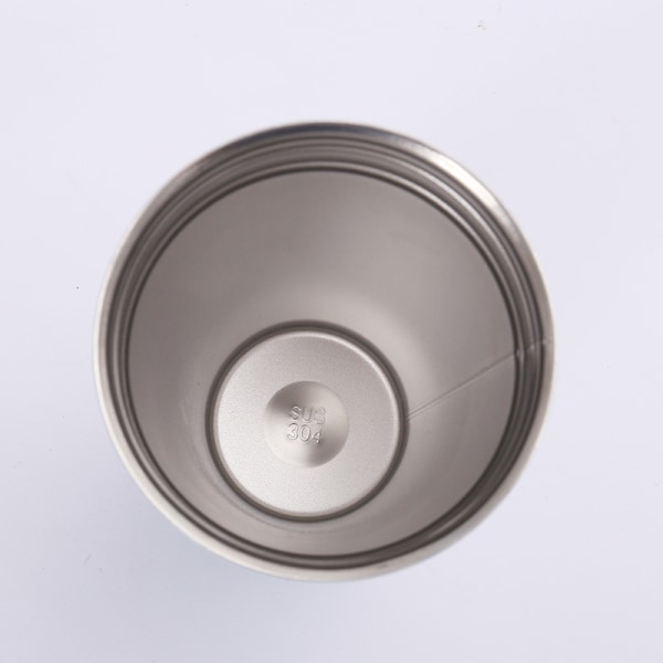Iskaffe tumbler med låg og sugerør, 750 ml isoleret kop i rustfrit stål dobbeltvægget vakuum rejsekaffekrus (himmelblå, 1 stk)