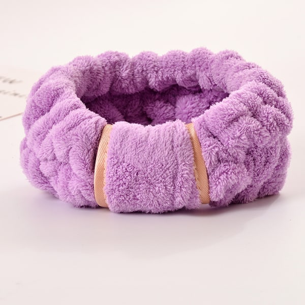 Lila Makeup Hårband Purple