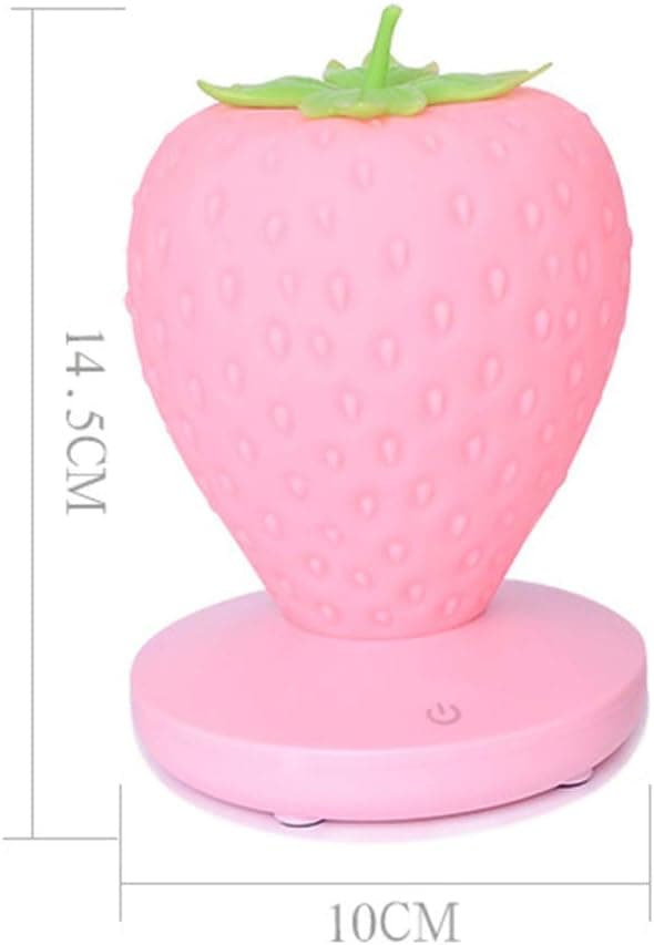 USB Jordbær Nattlys Pink