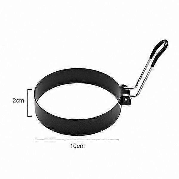 Non-stick pandeform i rustfrit stål til perfekte runde æg og pandekager