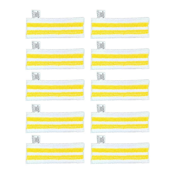 Nye 4 stk. erstatningsputer for H2O X5 dampmopprenser gulvvaskbare mikrofiberputer