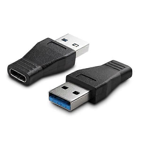 USB 3.0 til USB-C adapter, OTG adapter Sort
