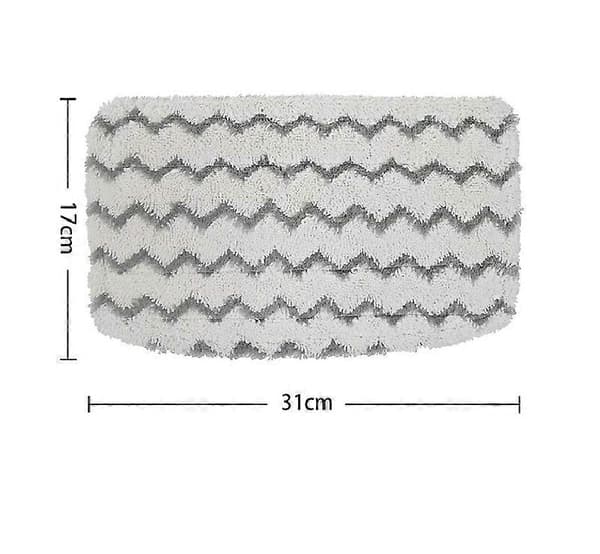 4 stk. trekantede mikrofiber dampmoppepuder til H2ox5s302s001 moppe