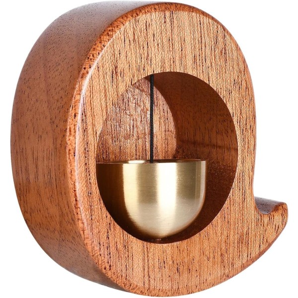 Koristeellinen puinen ovikello, kiinnitetty magneettinen ovikello yrityksille | Yrityksen sisäänkäynnin ovikellosoitto kotitoimiston myymälän ovelle