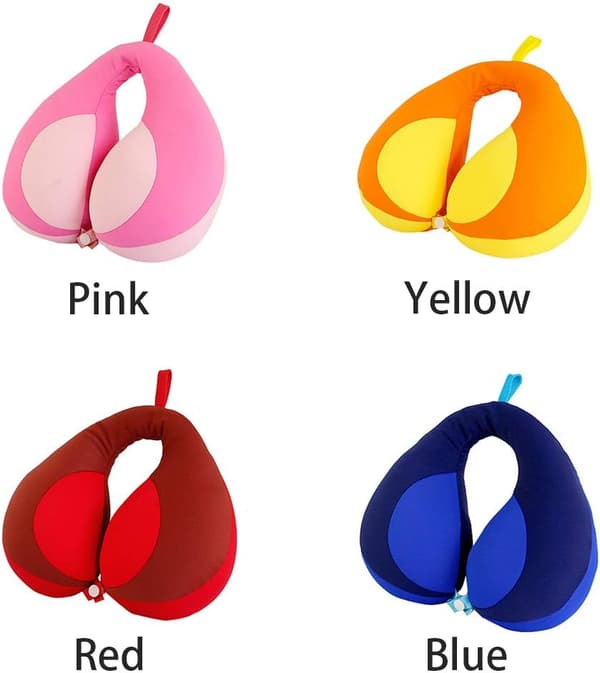 Nakkepude til børn rejser Pink