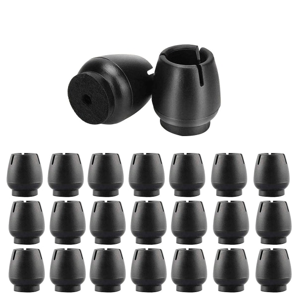 Stolebenbeskyttelse, 32 stk. Anti-Slip Bord Stoleben Fødder Anti-Ridser Fødder Pads Beskytter Gummi Stolebenhætter (12-16mm)