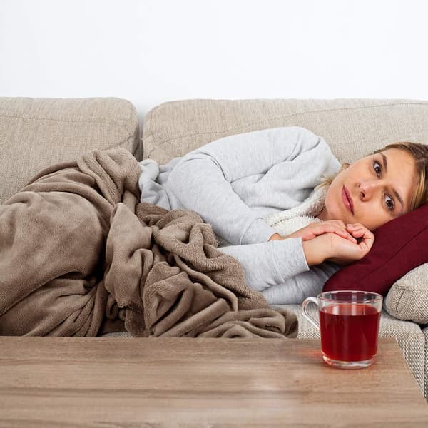 Blød tæppe, fleece tæppe, flanel tæppe med pomponer, almindeligt tæppe, sofatæppe, fluffy tæppe, mikrofiber sengetæppe, sofatæppe, tæppe coffee