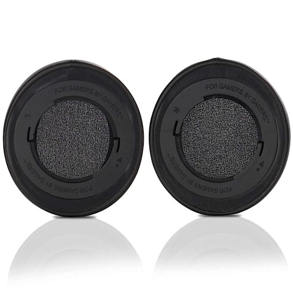 Ersättning öronkuddar kompatibla med Razer Kraken 7.1 V2 & Razer Kraken Pro V2 hörlurar öronkuddar öronkuddar (1 par, svart)
