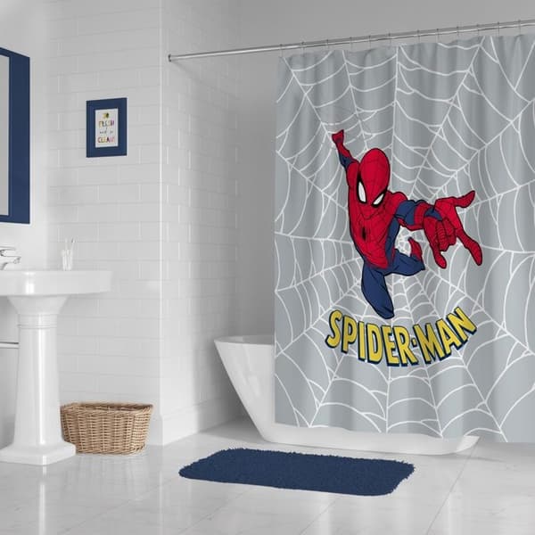 Bruseforhæng Spiderman Bad Guys Beware vit röd