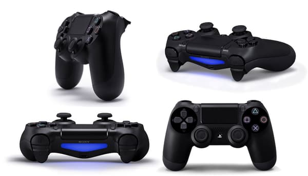 Trådlös Kontroller för PS 4, TV - Jet Black
