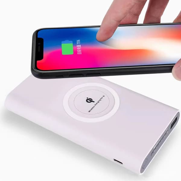 Bærbar lader Trådløs Hurtiglading 20000mAh Litium-Ion Batteri