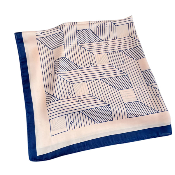 Silkeskjerf for kvinner, silkefølelse skjerf hodeskjerf halsskjærf kvinner elegant business silkeskjerf lommetørkle nakke håndleddspakning